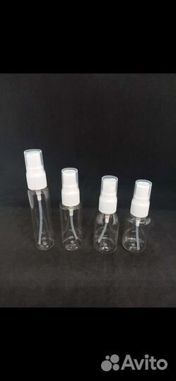 Флаконы Пэт на 10,15,20,30,50,60 и 100мл со спреем