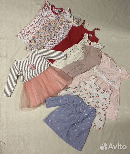 Детские вещи пакетом на девочку 92 Бронь