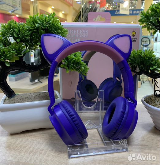 Беспроводные наушники с ушками (новые гарантия)