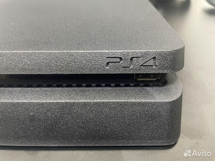 Sony playstation 4 slim 1tb +игры +подписка