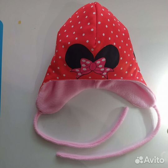 Новая зимняя шапка Мини маус
