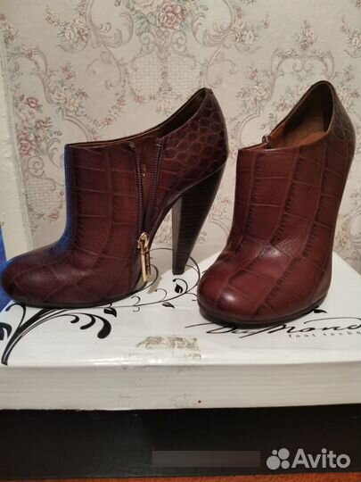 Ботильоны натуральная кожа