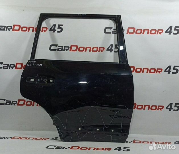 Дверь задняя правая б/у для Toyota Land Cruiser (6