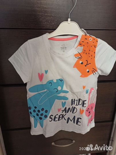 Футболка детская 92-104