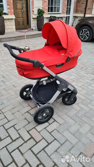 Коляска Stokke trailz 2 в 1 +подарок варежки муфта