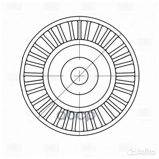 Ролик привод. ремня для а/м Land Rover Freeland