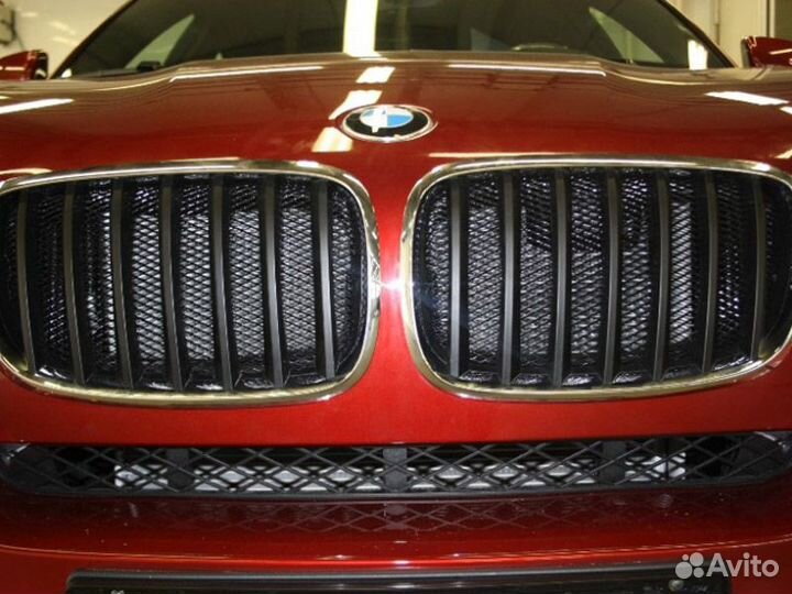 Решетка тюнинг BMW E71 X6 Grill (2-line) 07-13