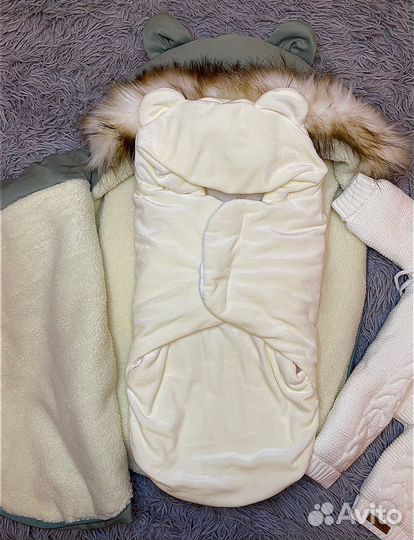 Конверт на выписку зимний