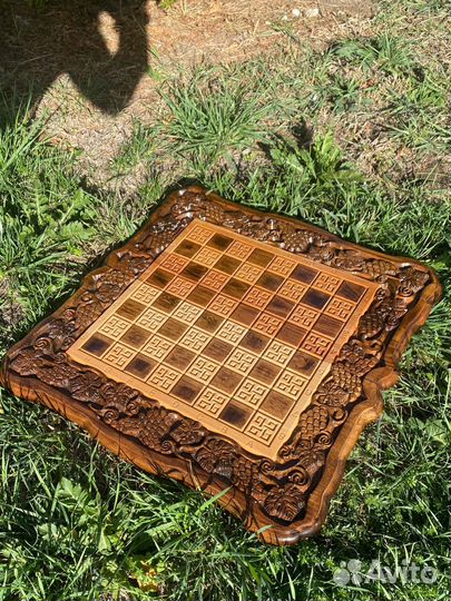 Шахматы нарды шашки 3в1 бесплатная доставка