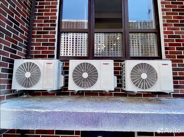 Сплит система с установкой