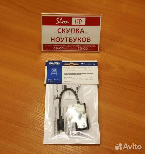 MHL-адаптер microusb-hdmi Sven