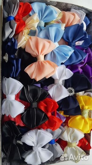 Резинки и заколки для волос на 1 сентября