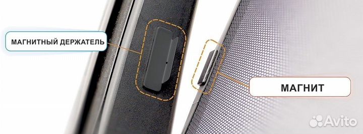 Каркасные шторки на Volkswagen Touareg 2002-2010г