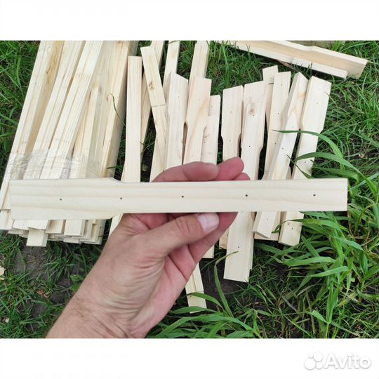 Рамки для пчел улья Дадан 300 сосна 1 сорт