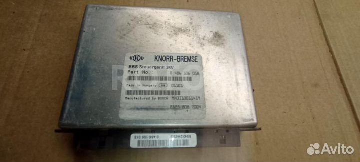 Блок управления EBS MAN TGA 2006 81258087004