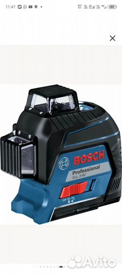 Лазерный нивелир bosch gll 3 80