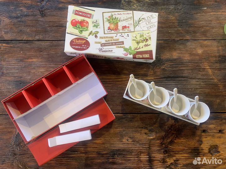 Набор для подачи закусок и соусов