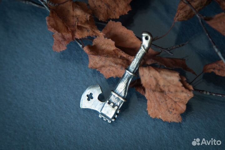 Кулон Топор. Мужской подвес. Украшение для мужчины