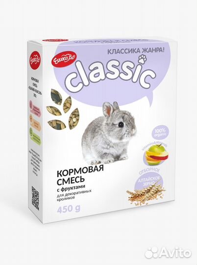 Корм для грызунов Ешкаво