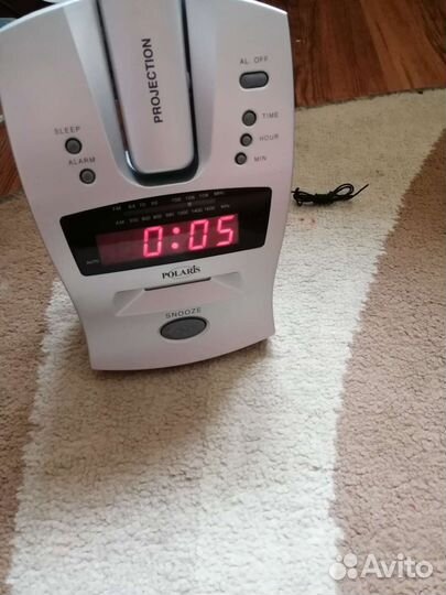 Часы радио polaris