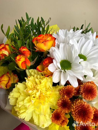 Цветы букеты осень