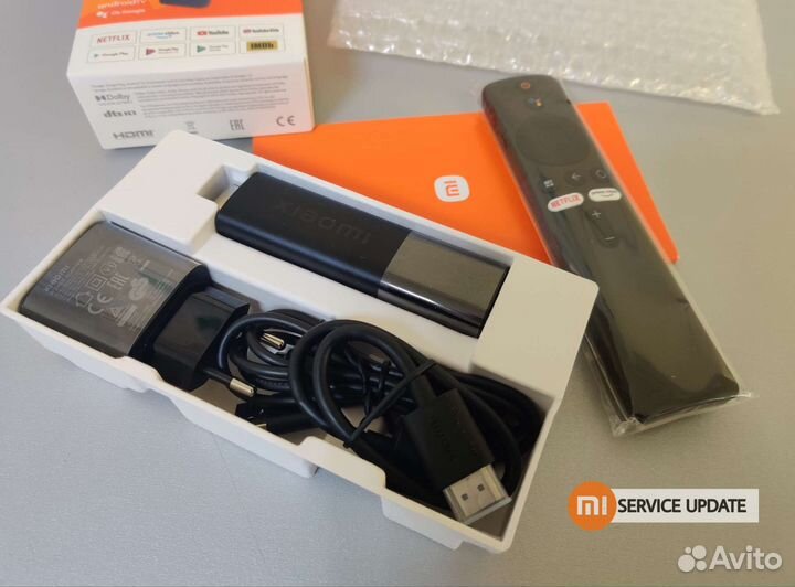 Приставка Xiaomi Mi TV stick 4K +200 каналов