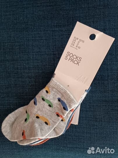 Новые носки h&m 13/15