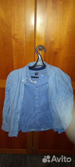 Рубашки школьные чистый хлопок 146-152