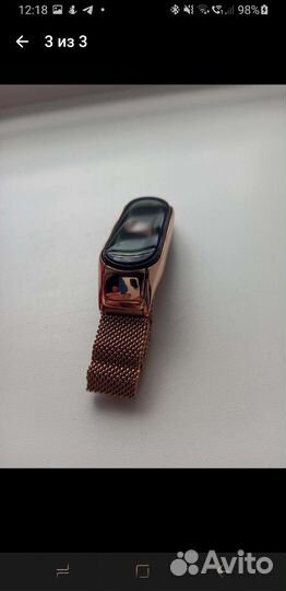 Ремешок для фитнес браслета Mi Band 3