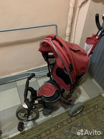 Детский велосипед с ручкой бу