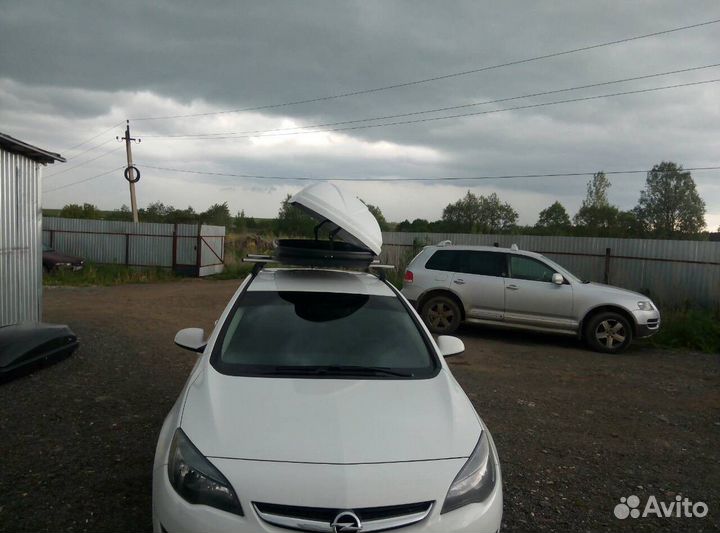 Автобоксы на крышу Ветлан 350 л на ChangFeng Leopa