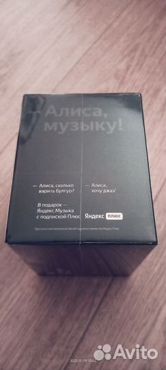 Яндекс станция мини 2, новая, черная