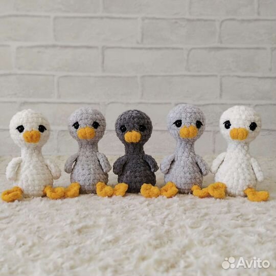 Вязаный гусь