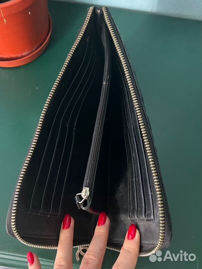 Кошелек портмоне chanel натуральная кожа