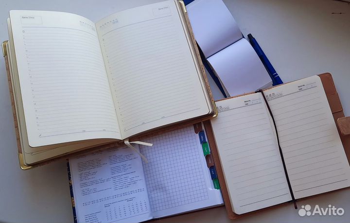 Блокноты ежедневники