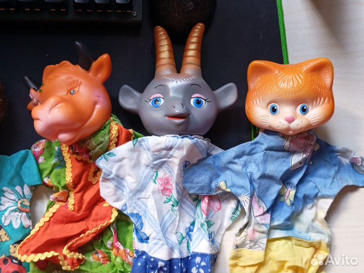 Куклы-перчатки для кукольного театра