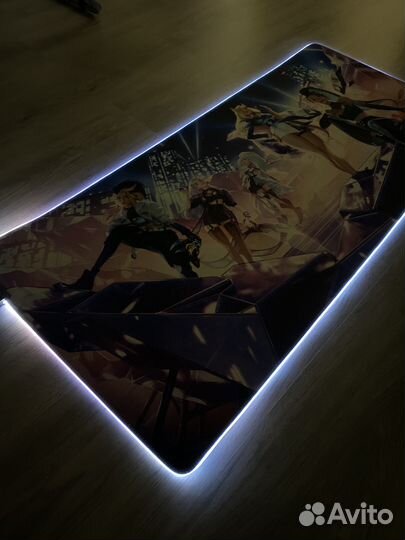 Большой коврик для мыши с подсветкой