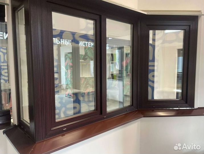 Пластиковые окна новые Rehau