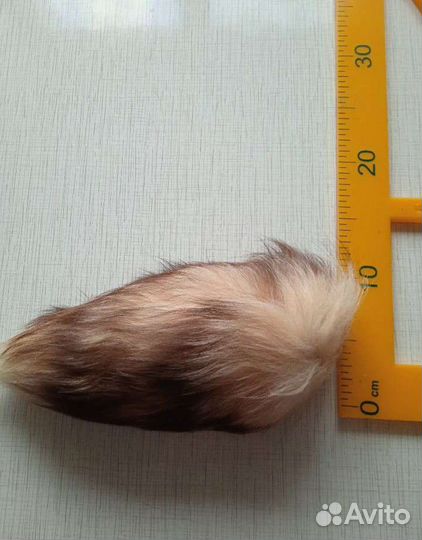 Брелоки меховые хвосты