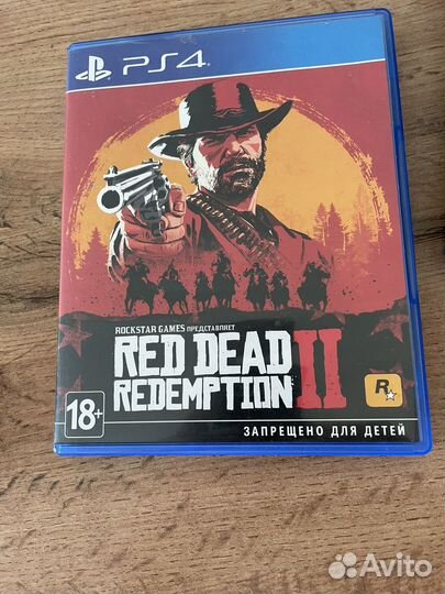 Red dead redemption 2 ps4 диск