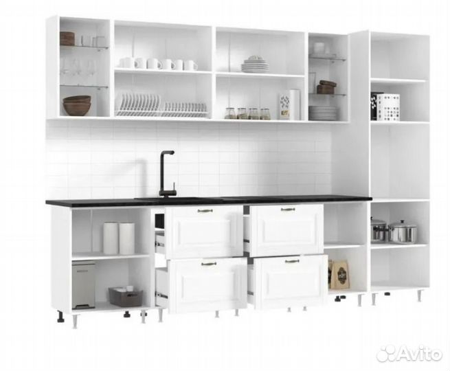 Кухня Престиж 3,0м Компоновка №1