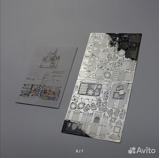 3D пазлы из металла сборная модель