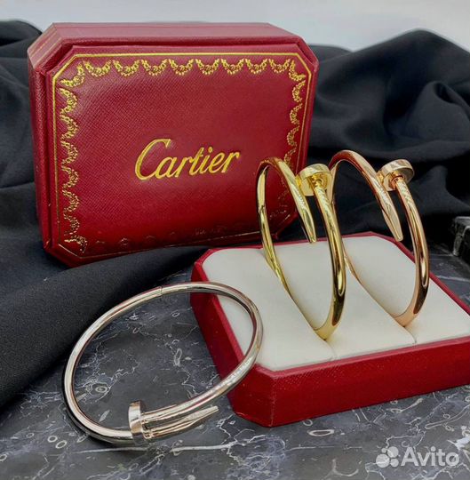 Золотой браслет Cartier