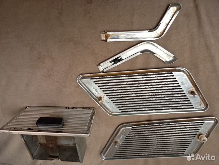 Хром пепельница и хром ветровики Ваз 2103 СССР