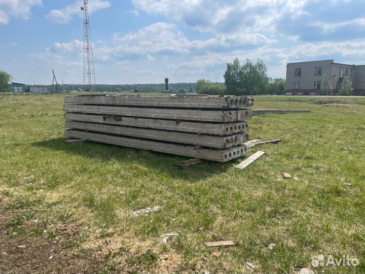 Продаю плиты перекрытия 6,3*1,2 бу