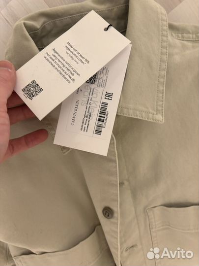 Рубашка Calvin klein relaxed utility overshirt