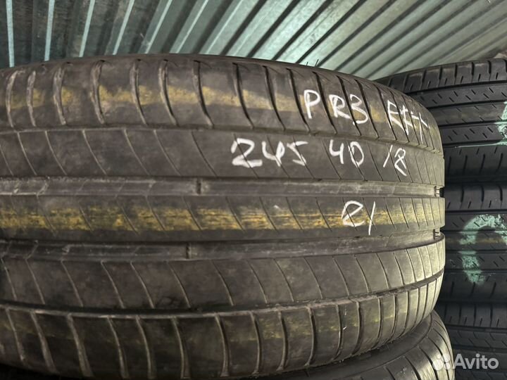 Michelin Primacy 3 ZP 225/45 R18 и 245/40 R18