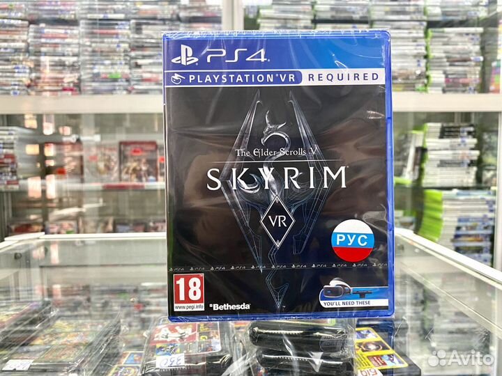 The Elder Scroll 5 Skyrim ps vr на ps 4 новый