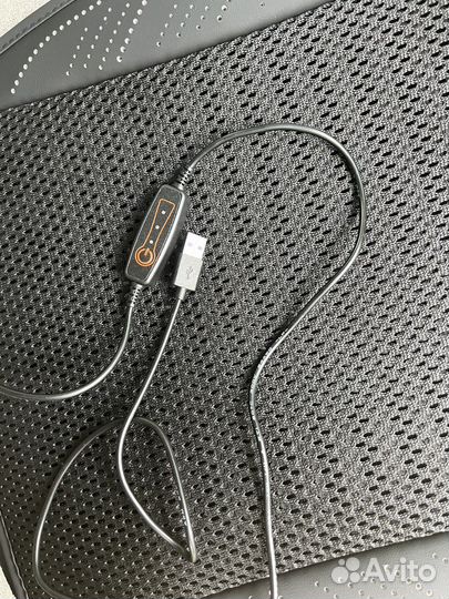 Накидка на сиденье с обдувом