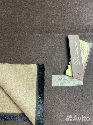 Шарф мужской, шоколадно-бежевый, 180*30 см